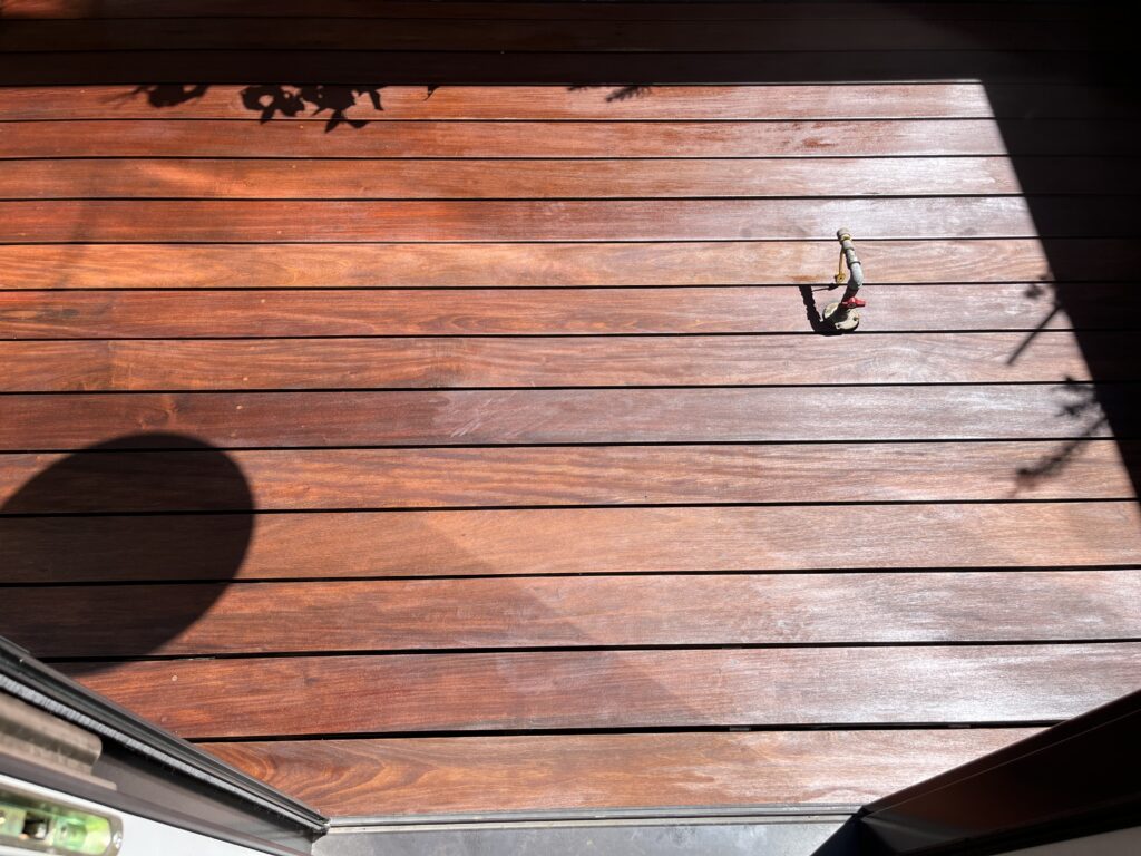 Ipe Deck Refinishing in Philadelphia — deck repair